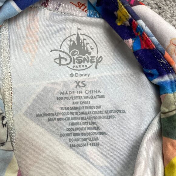 Disney Cinderella Vintage 90's All Over Print Leggings Womens XS Multi 24x29 - Picture 4 of 12